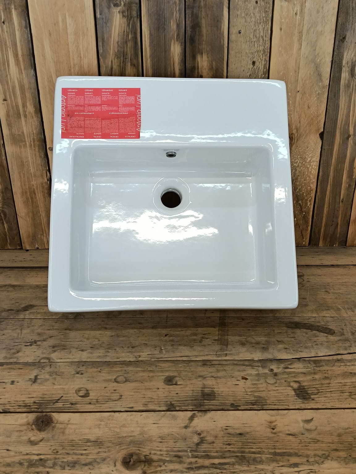 Lavabo da appoggio Antonio Lupi Design