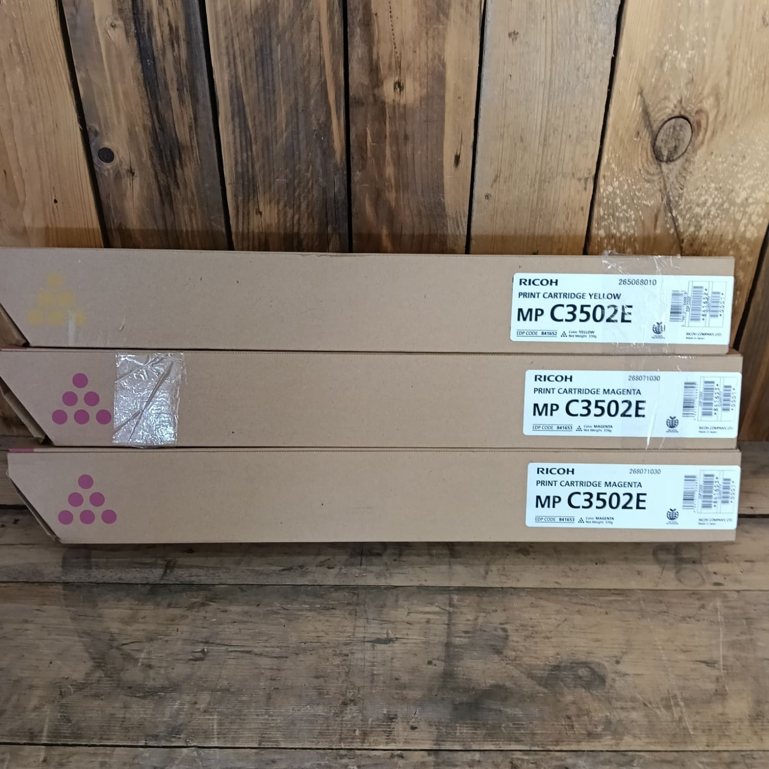 Cartuccia/Toner Ricoh MP C3502E,Yellow,Magenta
