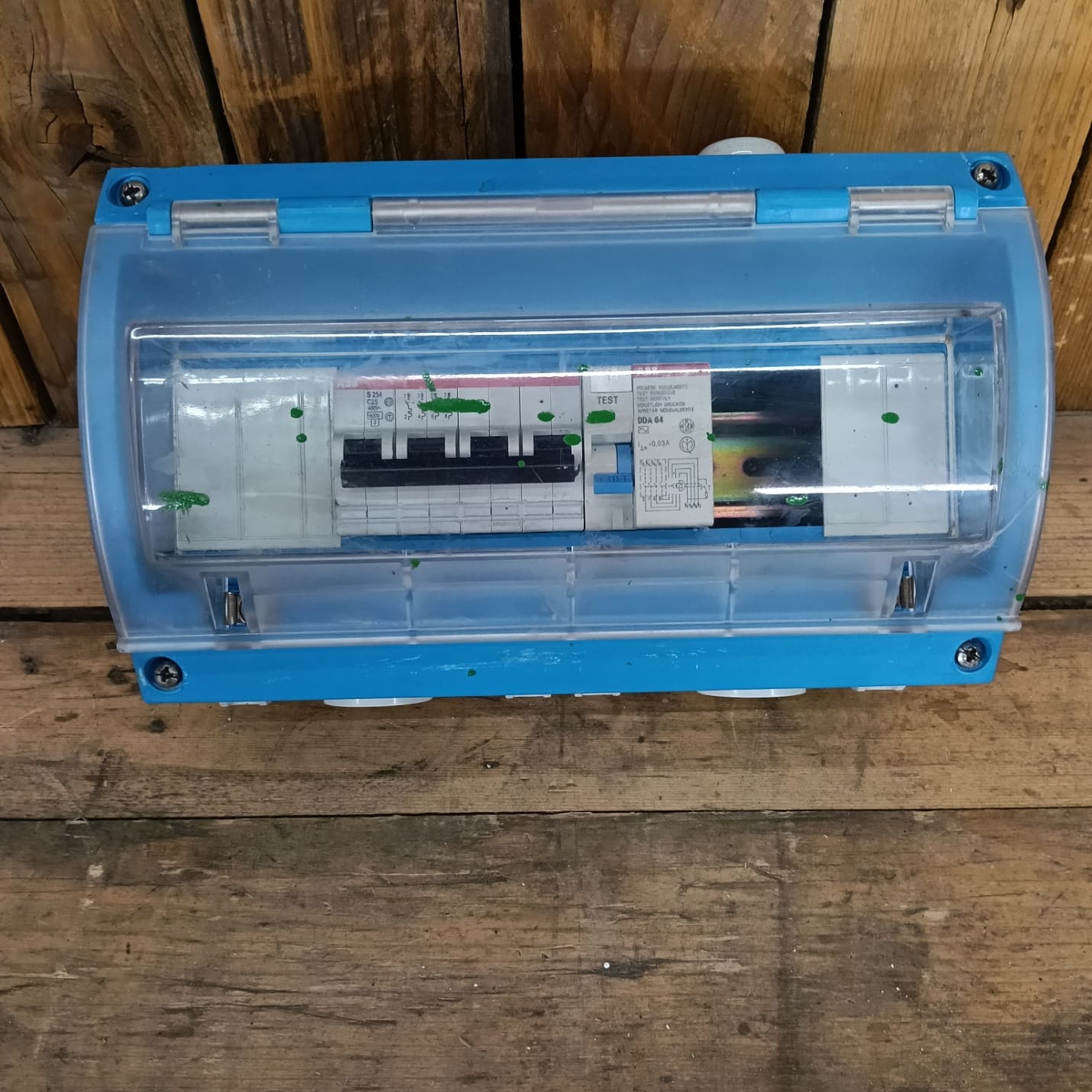 Modulo cassetta Palazzoli Ulysse con interruttori magnetotermici
