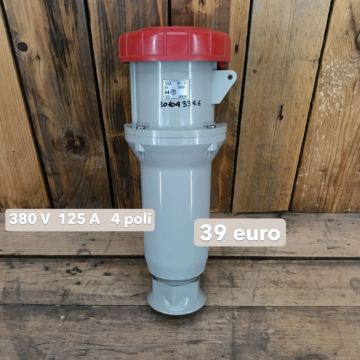 Presa  Palazzoli da 380 V, 125 Amp.4 poli