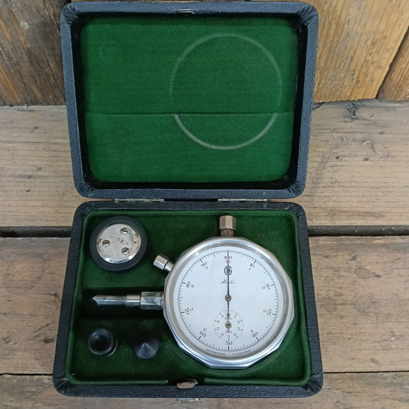 Tachimetro meccanico Hasler Berna Svizzera  anni ’40