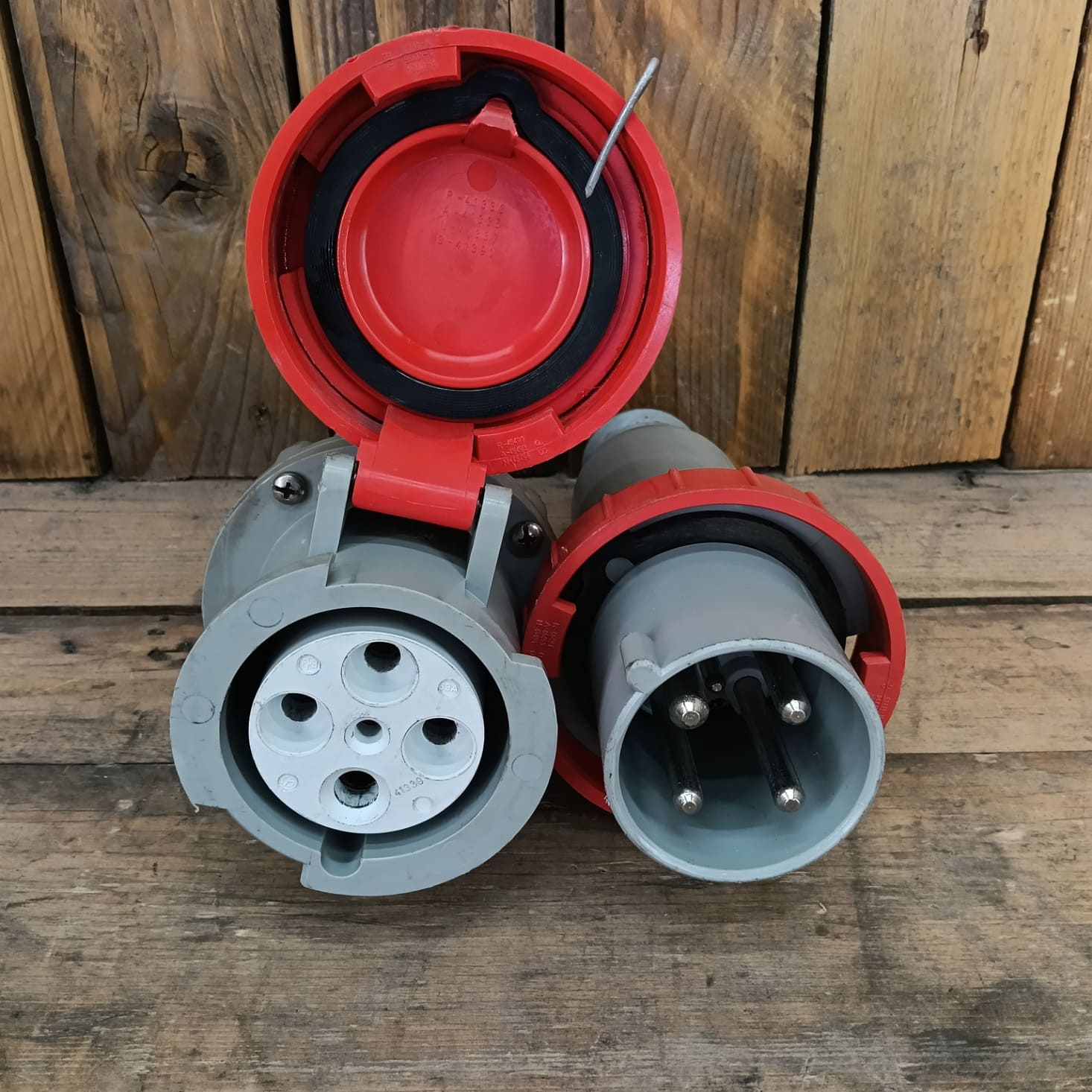 Set connettori Palazzoli Spina/ Presa 63 Ampere