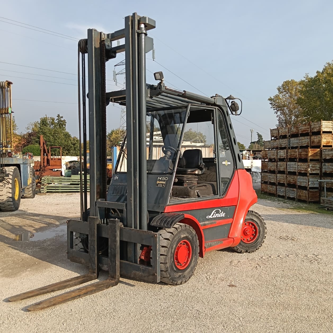 Carrello elevatore Linde mod H50D diesel