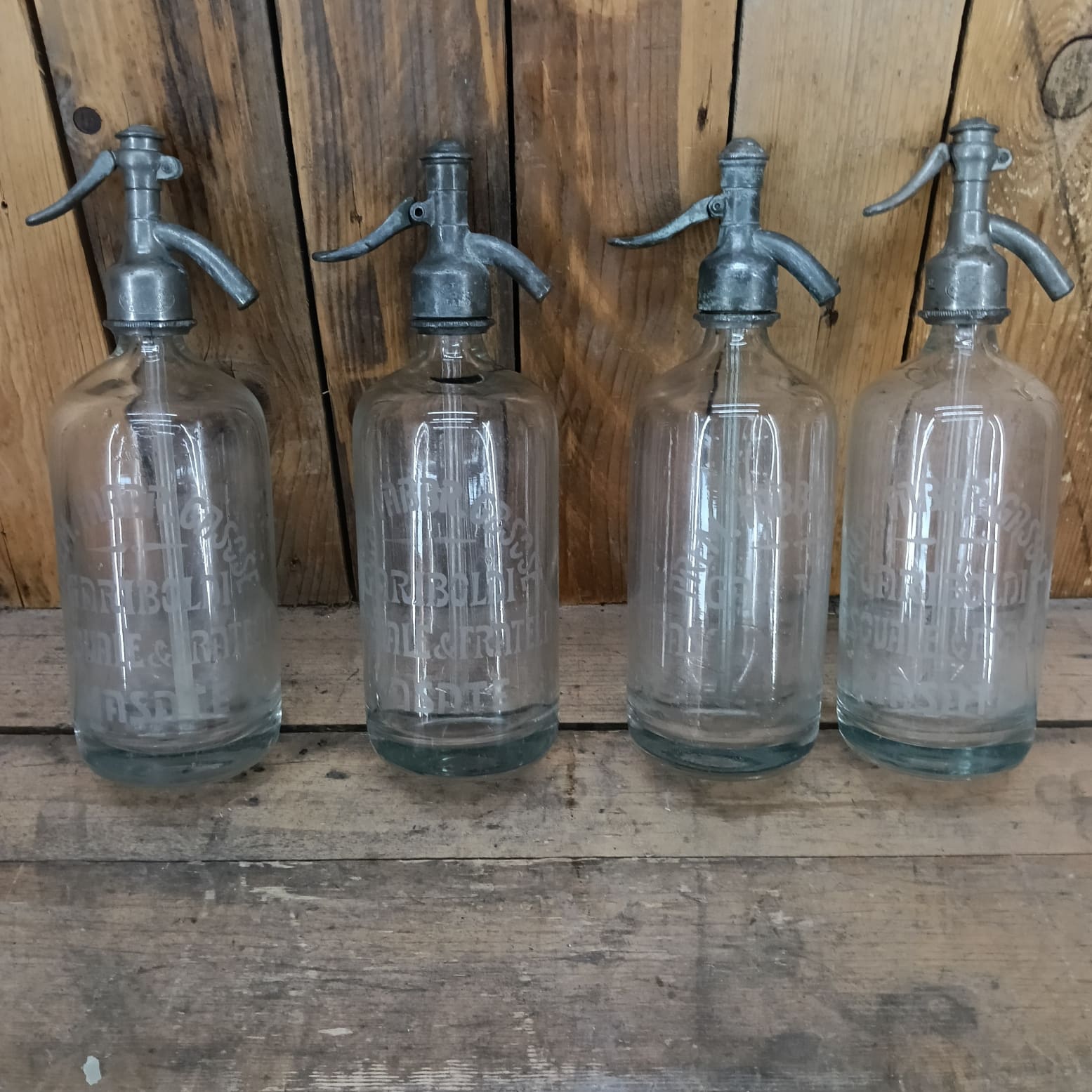 4 Sifoni del Seltz anni ’30